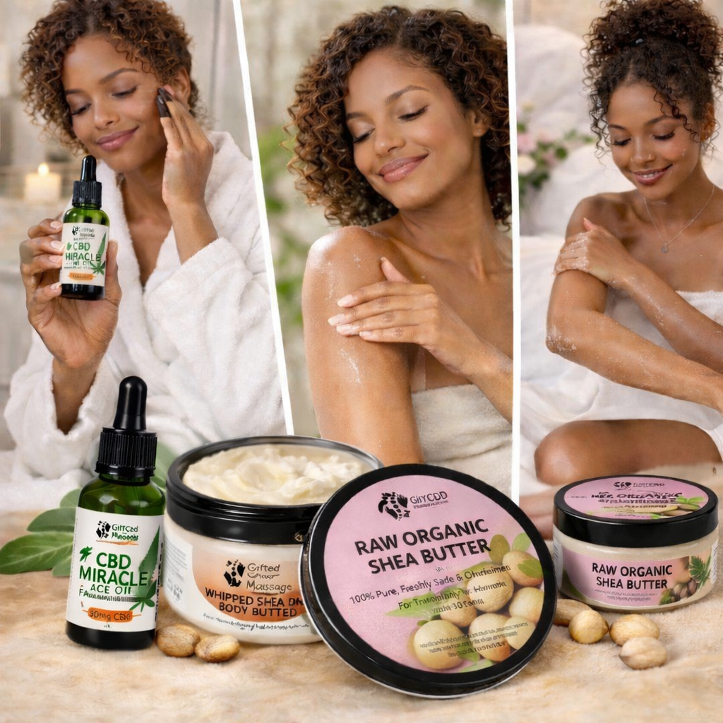 GiftyCBD His & Hers Face & BodyGift Set | Gift Set 2