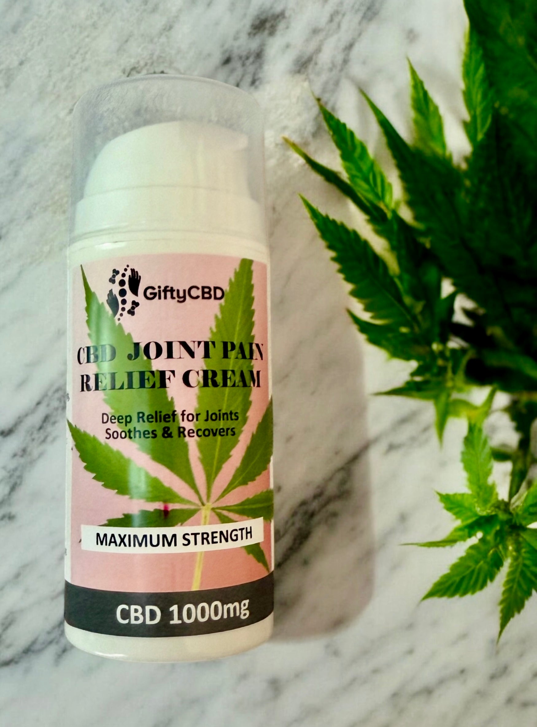 CBD JOINT PAIN RELIEF CREAM | 1000MG CBD | 100ML BOTTLE