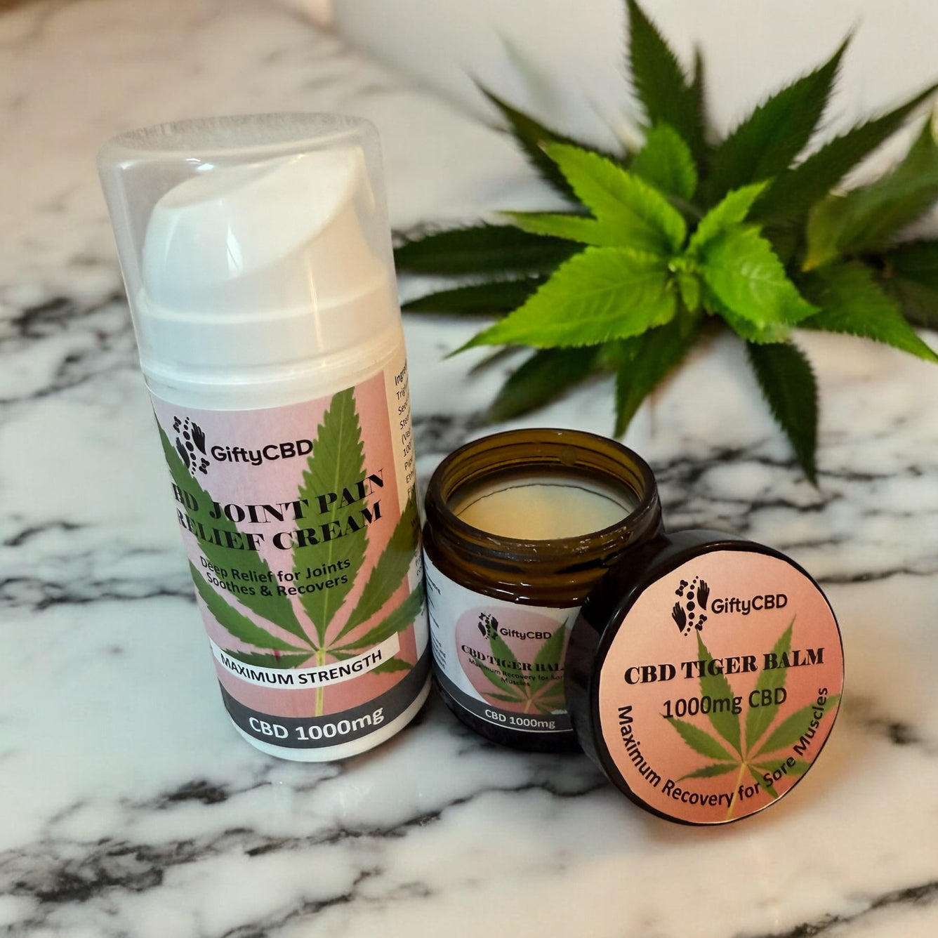 CBD TIGER BALM & CBD JOINT PAIN RELIEF CREAM | DUO PACK