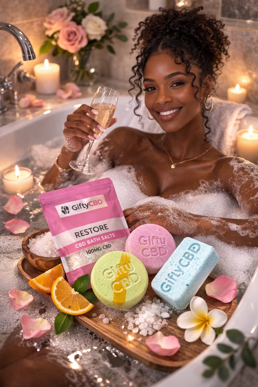 GiftyCBD His & Hers Bath Gift Set | Gift Set 1