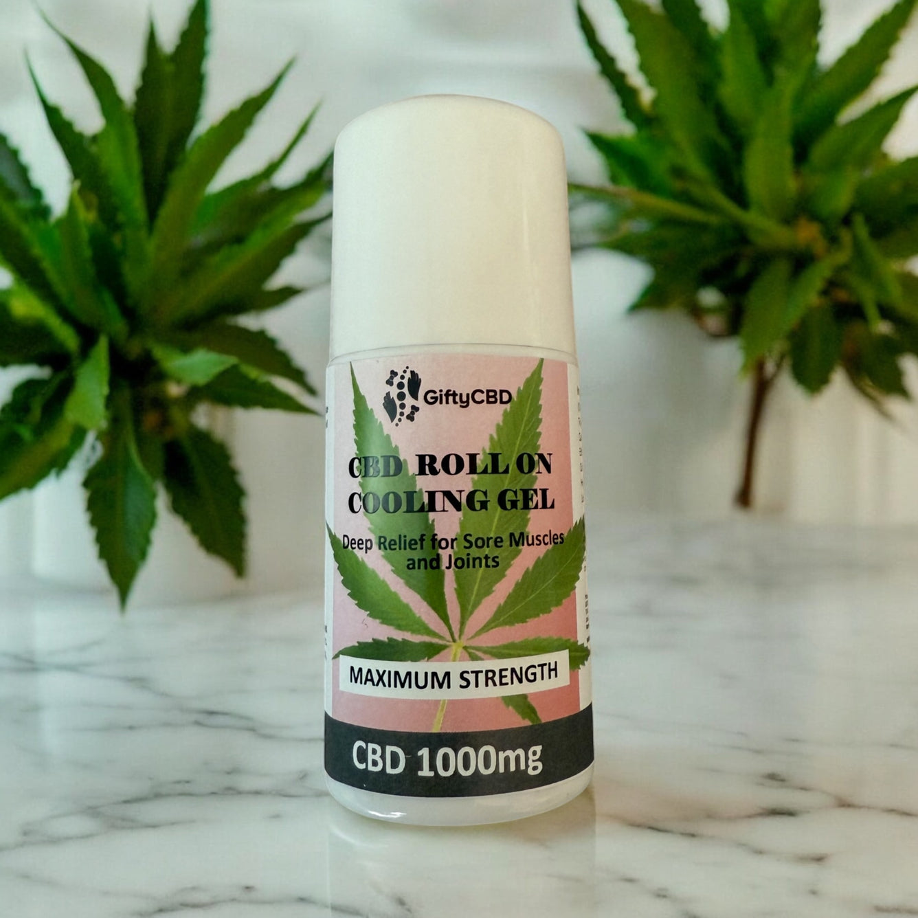 CBD ROLL ON COOLING GEL | 1000MG CBD | 60ML BOTTLE