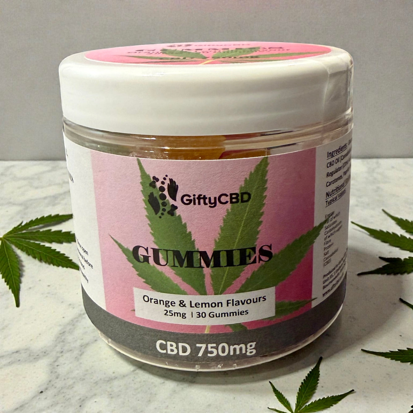 CBD GUMMIES | 750MG CBD | 30 PIECES