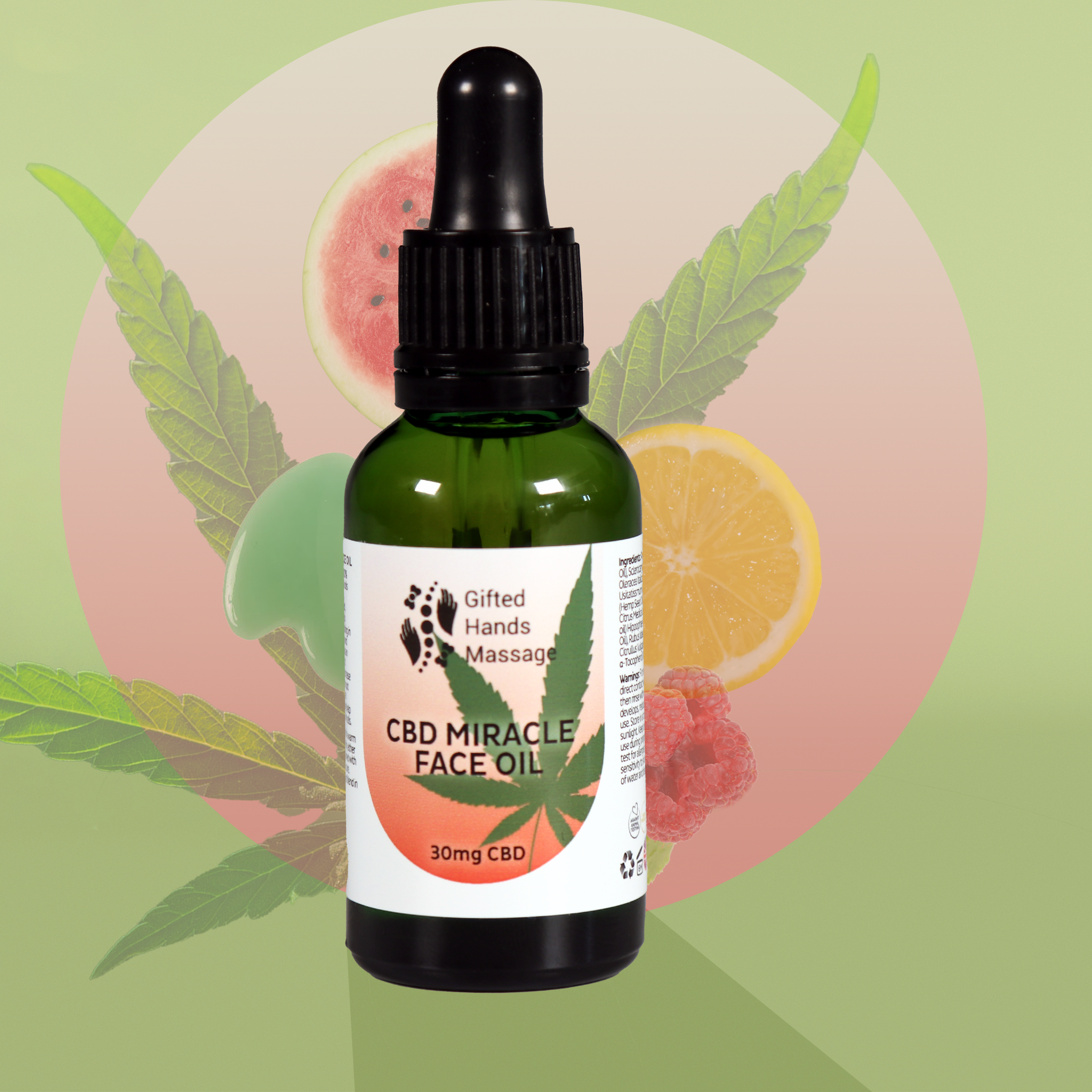 Gifted Hands CBD Miracle Face Oil | 30mg CBD